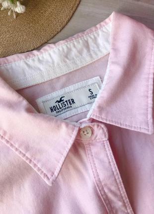 Hollister трендова рожева сорочка
