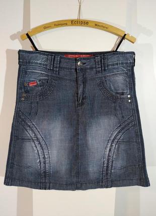 Спідниця джинсова варенка (бренд refuge)