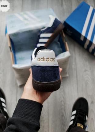 Мужские премиум кроссовки в стиле adidas spezial handball адидас три полосы классические качественные замшевые6 фото