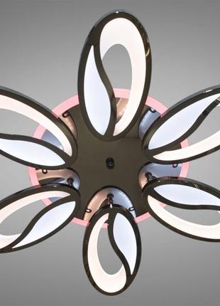 Світлодіодна люстра diasha 8090/6bhr led 3color dimmer