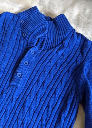 Детский синий свитер blue zoo2 фото