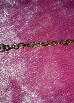Винтажное ожерелье украшение на шею цепочка кулон5 фото
