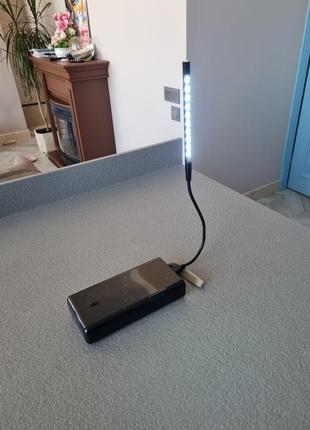 Яскрава usb led лампа ліхтар світильник нічник