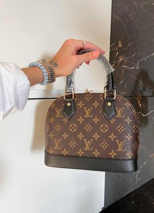 Женская сумка луи виттон коричневая louis vuitton brown4 фото