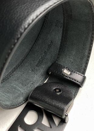 Женский ремень пинко черный пояс pinko text leather belt black/black2 фото