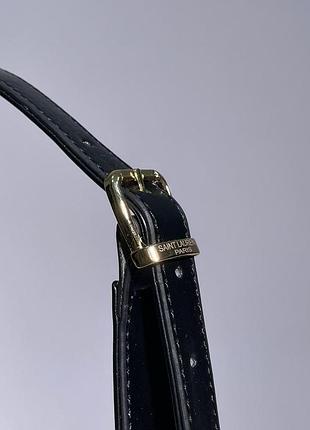 Женская сумка ив сен лоран черная yves saint laurent hobo black