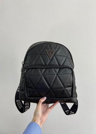 Жіночий рюкзак гесс чорний guess backpack black