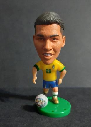 Роберто фірміно. збірна бразилії. фігурки футболістів soccerwe