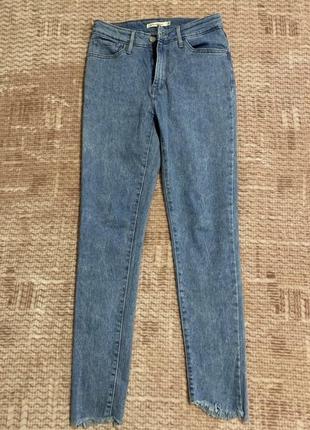 Levi's 721 high rise skinnny jeans2 фото