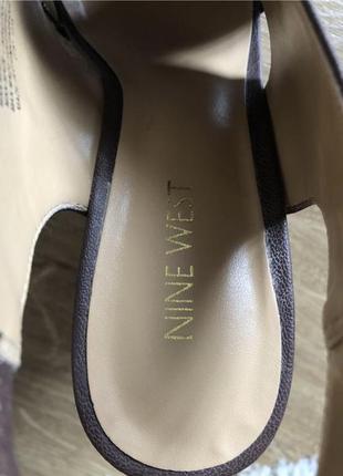 Босоножки на танкетке, платформе бренда nine west6 фото