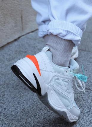 Кросівки жіночі nike m2k tekno white, найк білі демисезон8 фото