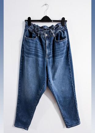 Джинсы с высокой посадкой fandf denim jeans1 фото