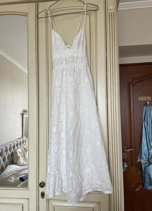 Сукня zara з вишивкою5 фото