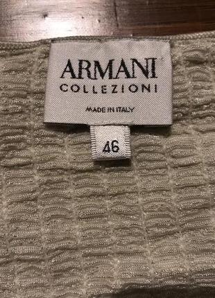 Armani collezioni, фактурный топ! р.-46 итал2 фото