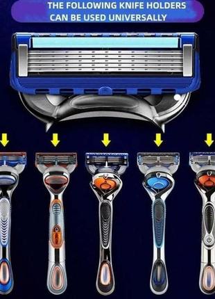 Кассеты для бритья к джилетт фьюжин gillette fusion 5 лезвия лезо бритва для мужской красоты