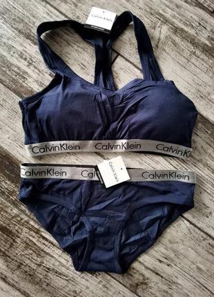 Набор белья трусы и топ calvin klein