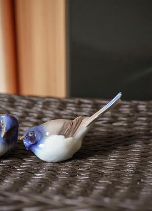 Пара птахів-синиць від данської мануфактури bing & grøndahl2 фото