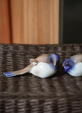 Пара птахів-синиць від данської мануфактури bing & grøndahl3 фото