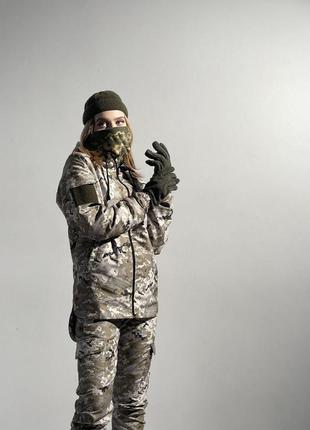 Тактический военный костюм женский / зимний армейский костюм  terra hot/ бафф, перчатки в поддарок2 фото