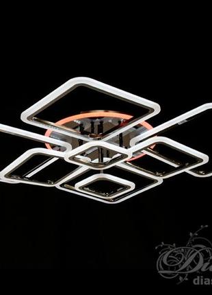 Світлодіодна люстра diasha a8160/8bhr led 3color dimmer