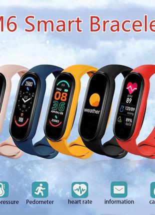 Фитнес-браслет m6 smart band1 фото