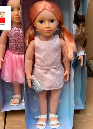 Большая интерактивная кукла "мы-девочки"  кукла модница длинные густые волосы4 фото