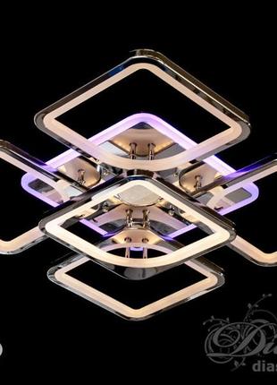 Люстра з музикою diasha 8060/4+1hr mp3 led 3color dimmer
