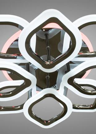 Світлодіодна люстра diasha as8073/4+4bhr led 3color dimmer