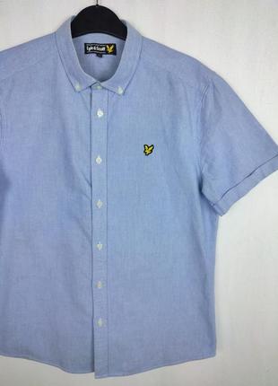 Чоловіча теніска сорочка lyle&amp;scott4 фото