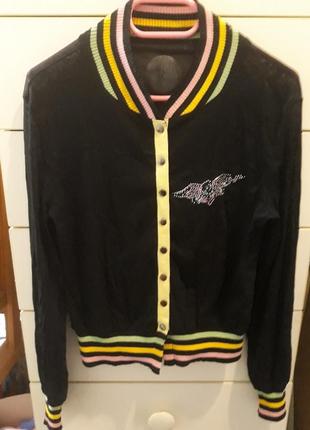 Стильний бомбер, сітка