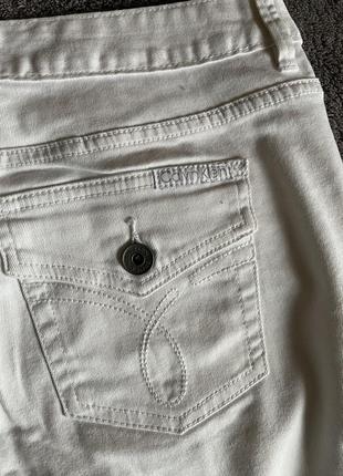 Белые джинсы calvin klein3 фото
