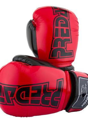 Боксерские перчатки спортивные тренировочные для бокса powerplay 3017 красные карбон 16 унций ve-33