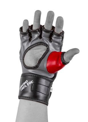 Перчатки для mma тренировочные спортивные перчатки для единоборств powerplay 3093 черные l ve-333 фото