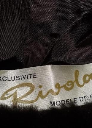 Женская, норковая шапка rivola