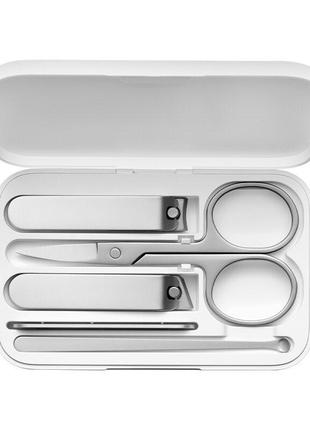 Маникюрный набор xiaomi в футляре 5 предметов xiaomi mijia nail clipper five piece set2 фото