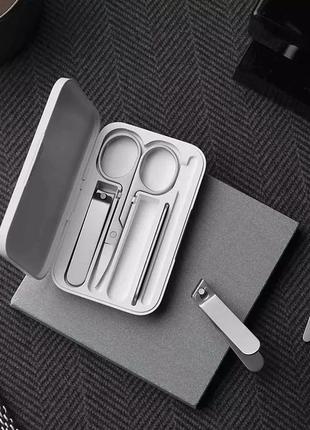 Маникюрный набор xiaomi в футляре 5 предметов xiaomi mijia nail clipper five piece set6 фото