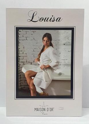 Халат жіночий maison d'or louisa white m