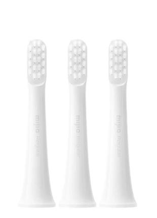 Насадки для зубной щетки xiaomi mijia toothbrush heads t100 regular (1 шт)3 фото