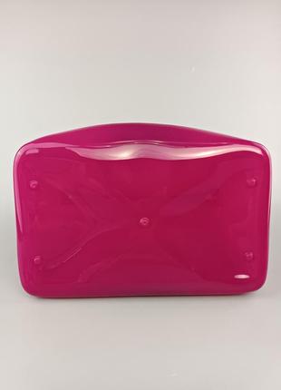 Брендовая сумочка furla candy bag fuchsia made in italy оригинал6 фото