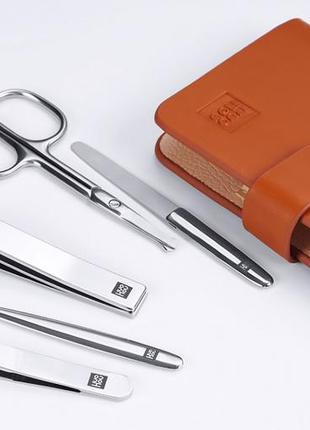 Маникюрный набор xiaomi huohou nail clippers 5 in 11 фото