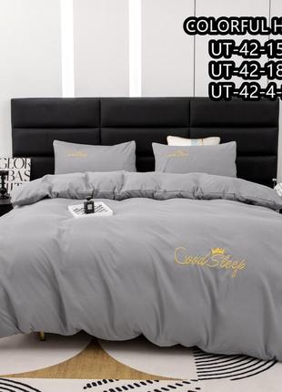 Сатінова постільна білизна 100%хлопок.турція