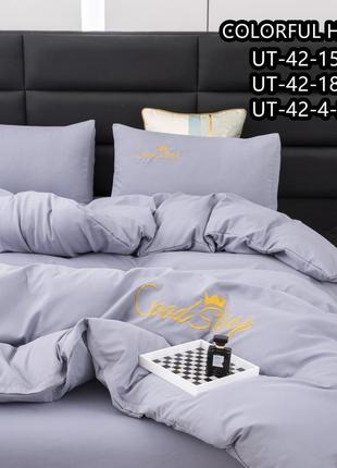 Сатінова постільна білизна 100%хлопок.турція