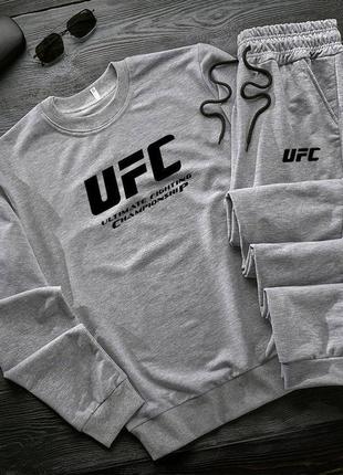 Мужской костюм свитшот+ штаны ufc