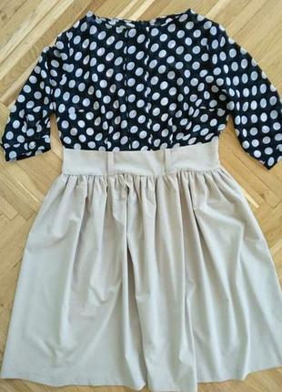 Платье в горошек dioni