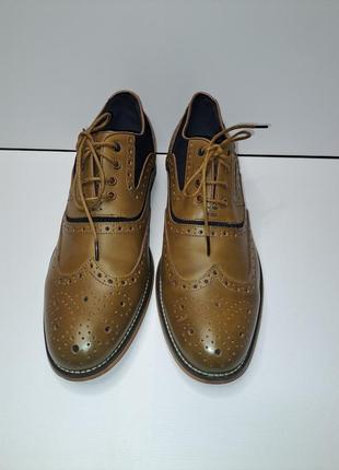 Кожаные мужские туфли от бренда cavani5 фото