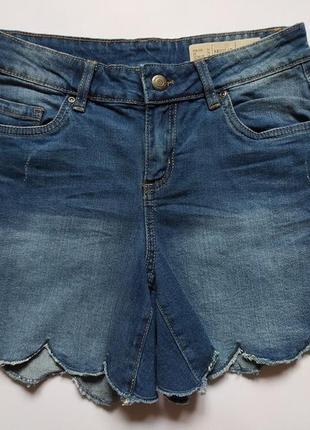 Суперовые джинсовые шорты, esmara , германия, р. 42 евро, наш 46-502 фото