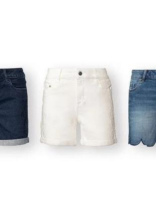 Суперовые джинсовые шорты, esmara , германия, р. 42 евро, наш 46-504 фото