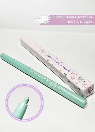 Гелевий автоматичний олівець для очей бірюзовий м'ятний colourpop bff creme gel liner ice breaker1 фото