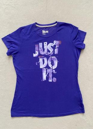 Трендовая футболка nike dri-fit just do it оригинал