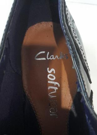 Женские туфли clarks softwear 25 cм стелька3 фото